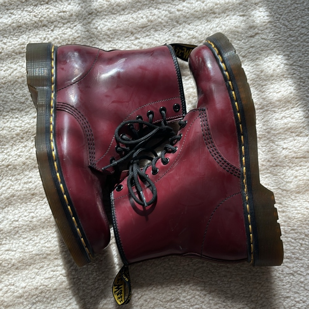 Cherry Red Dr. Martens